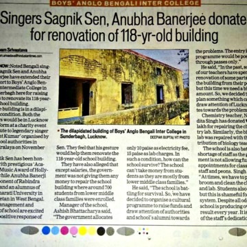 Paper Cutting – Donation for Renovate 118 Year Old Buildings