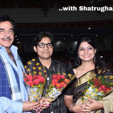 Sagnik Sen with Shatrughan Sinha